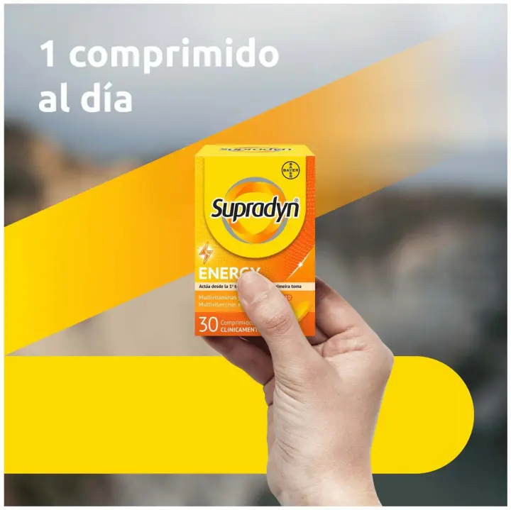 Bayer Supradyn Energy 30Caps. COMPLEMENTO VITAMÍNICO COMPLETO CoQ10 - 1