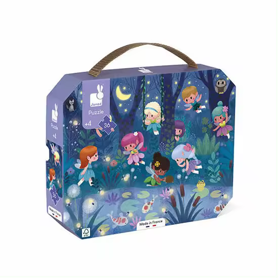 Puzzle Hadas y Nenúfares - 36 pzs. | Janod J02649 - 1