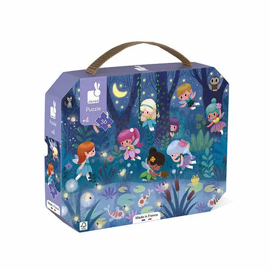 Puzzle Hadas y Nenúfares - 36 pzs. | Janod J02649 - 1