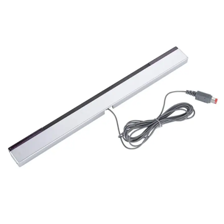 Barra receptor sensor de movimiento para NINTENDO WII / WII U con cable Soporte incluido Compatible ⋆ Envío desde España ⋆ Producto práctico y funcional ⋆ Buen rendimiento ⋆ Diseño moderno y compacto - 1