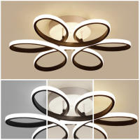 Lámpara De Techo LED De Tres Colores Montaje Plano Moderno Para Pasillo Balcón Dormitorio Sala De Estar Iluminación Interior - details 10