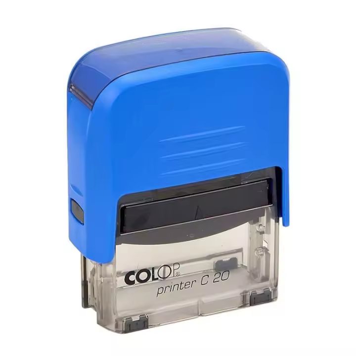 Colop sello printer c20 formula " duplicado " almohadilla e/20 14x38mm azul - 1