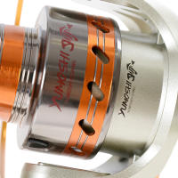 Carrete De Pesca Giratorio Super Fuerte 12 BB 5.5/5.2:1 Para Pescar Carpas Izquierdo/Derecho Metal Adecuado Para Oceano Playa Río Estanque - details 7
