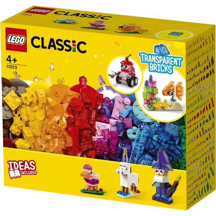 Juego de construccion Ladrillos creativos transparentes Lego Classic (LEGO 11013) - 1