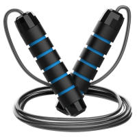 Nueva Cuerda De Saltar Ajustable Con Cable De Acero Para Ejercicio De Fitness Y Entrenamiento En Casa Equipo Deportivo Sin Enredos - details 14