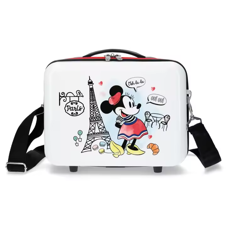 Disney Minnie Neceser De Viaje ABS Minnie Around The World Rojo - 1