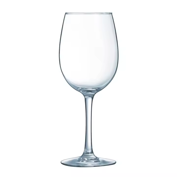 Arcoroc Vina - Caja de 6 Copas de Vino de Vidrio de 36CL. Fabricadas en Francia - 1