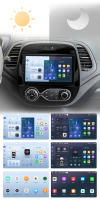 Junsun Radio Coche para Renault Kaptur Captur 2016 2017 2018 2019 AI Voice 2 din Pantalla Coche Android Auto Multimedia Navegación GPS Auto radio - details 7