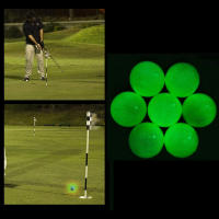 3Pcs Bolas De Golf Luminosas Profesionales Para Jugar De Noche Bolas De Práctica Reutilizables Con Luz Duraderas Accesorios De Golf - details 1