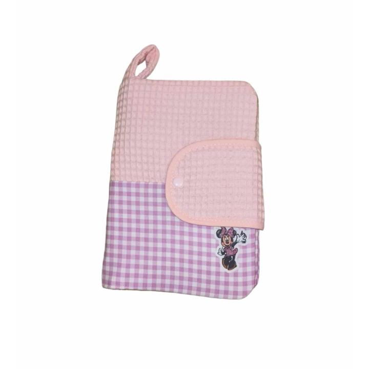 personalizameatugusto portadocumentos de tela CON NOMBRE con el estampado de disney