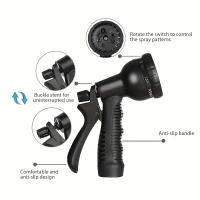 Pistola De Riego Jardín Estándar Americano 3/4 Multifuncional Para Lavar Coche Y Riego Jardín Cabezal De Ducha Para El Hogar - details 3