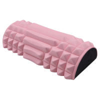 Rodillo De Yoga EVA Espuma Medio Redondo Para Ejercicios De Pilates Masajeador De Cilindro Para Entrenamientos En Casa Diámetro 5.5cm Longitud 24cm - details 7