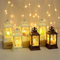 Lámpara De Aceite Portátil Vintage Con Luz LED Para Navidad Y Fiestas Decoración De Casa Y Jardín Piloto Eléctrico Incluido - details 15
