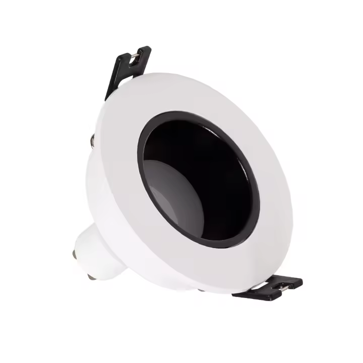Ledkia Foco Downlight Cónico GU10 6W Corte Ø 75 mm Bajo UGR PC - 1