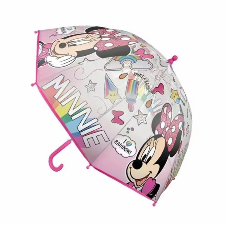 Paraguas Minnie Mouse Rosa Metal PoE - 1