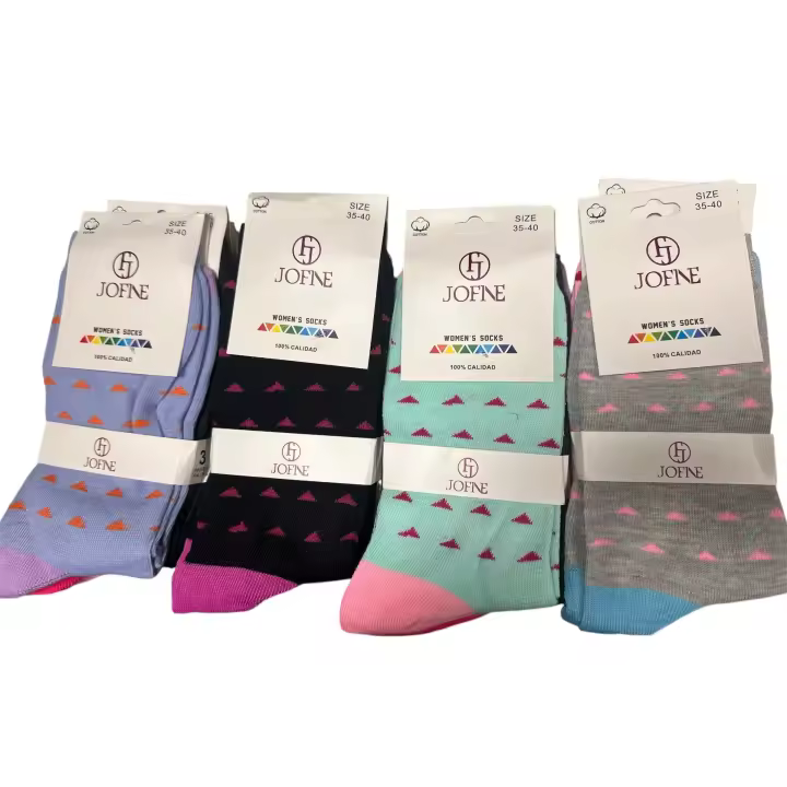 Pack calcetines algodon mujer num 35-40 - 1