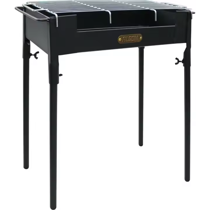 Algon - Barbacoa Hierro N1 Artesanal 45x25cm, Resistente y Duradera - 1