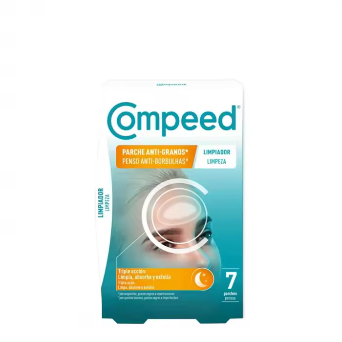 COMPEED PARCHE ANTI-GRANOS LIMPIADOR TRIPLE ACCION 7 PARCHES - 1