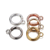 5Pcs/Lot Aleación De Zinc Anillo O Clavija De Resorte Abreable Hebilla De Conector Para Bolsos Y Joyería DIY Herramienta De Metal - details 4