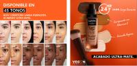 NYX Professional Makeup | Base de Maquillaje no comedogénica larga duración waterproof Can't Stop Won't Stop Full Coverage Foundation - details 4