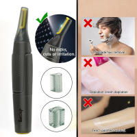 Afeitadora Eléctrica Multifuncional Con Diseño Antideslizante Afeitadora Para Piernas Y Axilas Afeitadora De Cejas - details 3