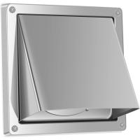 Cubierta De Ventilador De Secadora De 4 Pulgadas Con 4 Aros De Tornillo 304 Acero Inoxidable Cubierta De Exhausto Para Exterior Resistente Al Clima - details 6