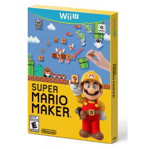 Super Mario Maker + Artbook, Juego para Consola Nintendo Wii U - 1