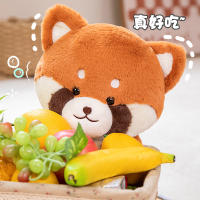 Nueva Peluche De 35cm De Raccoon Kawaii Suave Almohada De Animal Regalo De Cumpleaños O Navidad Para Niña Juguetes De Peluche - details 13