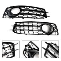 Artudatech Cubierta De Parrilla De Luz Antiniebla Para Parachoques Honeycomb Compatible Con Audi A3 8P S-Line 2009-2012 Accesorios De Coche - details 4