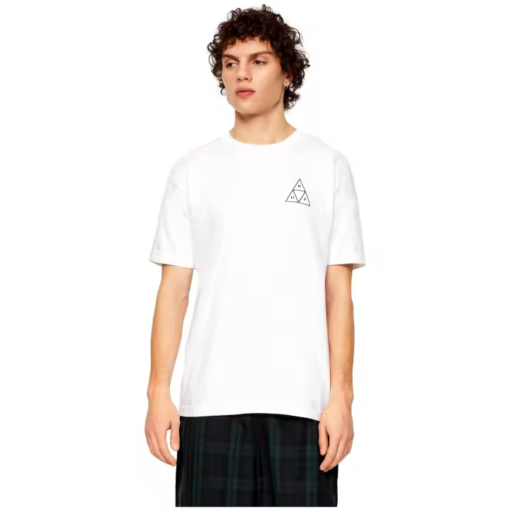 Camiseta de Manga Corta Huf  para unisex en color blanco - 1