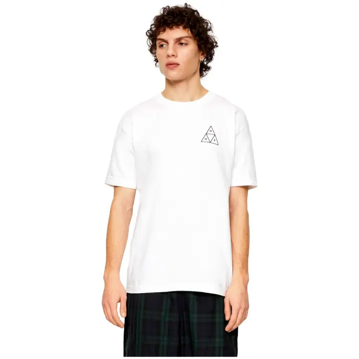 Camiseta de Manga Corta Huf  para unisex en color blanco - 1