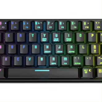 TECLADO MECANICO GAMING KROM KLUSTER RGB - MINI KEYBOARD - 1