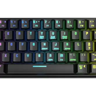 TECLADO MECANICO GAMING KROM KLUSTER RGB - MINI KEYBOARD - 1