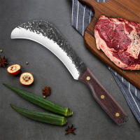 Cuchillo De Fruta Para Banano Y Durazno Cuchillo De Cocina De Acero Inoxidable Forjado Con Mango De Madera Herramienta De Cocina Chef - details 3