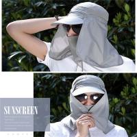 Gorro De Pescar Con Sombrilla Ancha Para Hombres Y Mujeres Protección Solar Rápido Secado Adecuado Para Caza Y Actividades Al Aire Libre - details 2