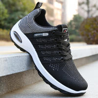 Zapatos Flyweave para hombre, zapatos casuales de primavera para exteriores, zapatos deportivos de malla transpirable para hombre - details 9
