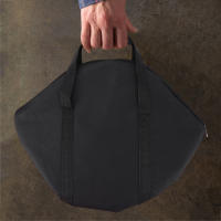Bolsa De Almacenamiento Para Sartén De Asar Resistente Al Desgaste Con Manija 47x38cm Herramienta De BBQ Para Camping Y Uso Al Aire Libre En La Cocina - details 5