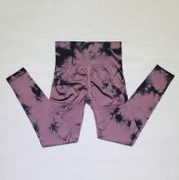 Pantalones De Yoga Para Mujer De Cintura Alta Control De Abdomen Push up Leggings De Talla Grande Talla Pequeña Talla Media Sin Costuras Tie Dye Bleach Fitness Gimnasio Deportes Pantalones - details 26