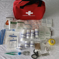 Kit De Primeros Auxilios Portátil Para Aventuras Al Aire Libre - Kit De Medicina General Con Equipo Médico Básico Regalo De San Valentín Para Él - details 0