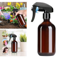 Botella De Rociador De 500ML Cuadrada Recargable Para Plantas Soluciones De Limpieza Cabello Jardinería Maquillaje Verde/marrón - details 18