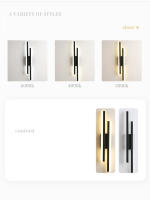Aplique de pared interior, aplique LED moderno de 16W 1800LM, luz blanca de 6500K - details 2