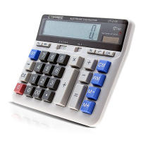 Calculadora Eléctrica De 12 Dígitos Con Energía Solar Y Batería Botones Grandes Para Negocios Oficina Escuela Cálculos - details 0