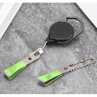 Aguja De Pesca De Acero Inoxidable Herramienta De Corte Y Clip Para Línea De Pesca Clip De Ojo De Anzuelo Limpiador Retráctil Nocturno - details 6