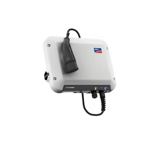 SMA EV Charger 7.4 Wallbox | 7,4kW Monofásico | Tipo 2 | IP65 | WiFi Integrado - 1