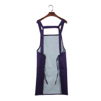 Delantal De Cocina Resistente Al Agua Y Aceite De Color Sólido Moda Para Hombres Y Mujeres Delantal De Trabajo Sin Mangas Para El Hogar - details 16