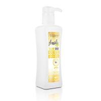 Salerm Biokera Fresh Yellow Shot Curly Booster 300 Ml. / Gel que potencia el rizo durante el método curly de Biokera Fresh y conseguir un cabello rizado definido, elástico y con volumen. - details 0