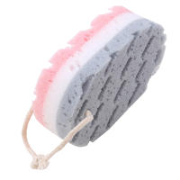 3Pcs Esponja De Baño Con Bola De Ducha Para Masaje Y Exfoliación De Cuerpo Limpieza Corporal Accesorios De Baño Cepillo De Esponja - details 19