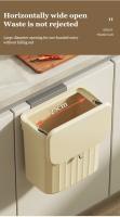 Basurero Colgante Con Tapa Gran Capacidad Para Cocina Ecológico Y Práctico Bins De Residuos De Pared Montado Basura - details 5