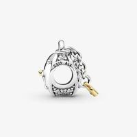Pandora Pulsera de identificación mujer Plata ley 925 circonita redonda ，Incluye Caja Original - details 1