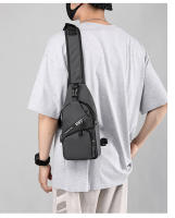 Bolsa De Pecho Antirrobo Para Hombre Pequeña Impermeable Con Malla De Almacenamiento Bolsa Transversal Deportiva Para Viajes Con Bolsillo Para Móvil - details 14